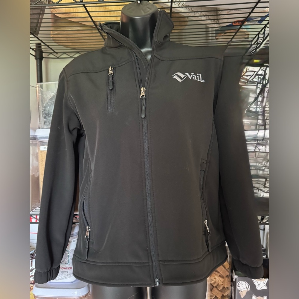 Women's Black Softshell Jacket